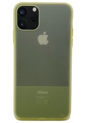 Deklas iPhone 11 PRO Silikono/PC Soundberry, GELTONA kaina ir informacija | Telefono dėklai | pigu.lt