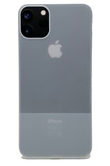 Silikoninis/ PC dėklas skirtas iPhone 11 Pro, baltas kaina ir informacija | Telefono dėklai | pigu.lt