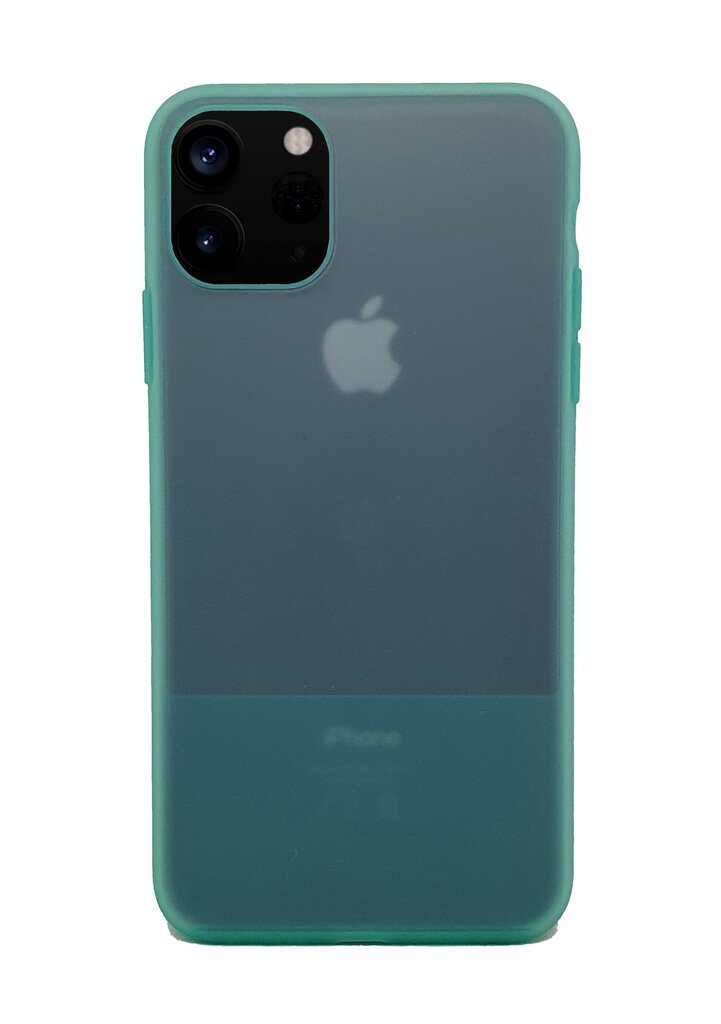 Silikoninis/ PC dėklas skirtas iPhone 11 Pro Max, žalias цена и информация | Telefono dėklai | pigu.lt