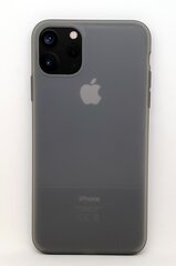 Silikoninis/ PC dėklas skirtas iPhone 11 Pro Max, pilkas kaina ir informacija | Telefono dėklai | pigu.lt