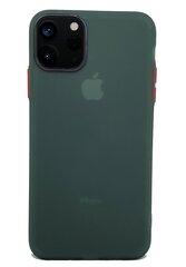 Silikoninis/ PC dėklas skirtas iPhone 11 Pro, žalias kaina ir informacija | Telefono dėklai | pigu.lt