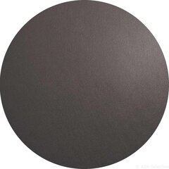 Подставка Leather optic Asa selection (38 см, круглая тёмно-серая) цена и информация | Кухонная утварь | pigu.lt