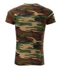Kamufliažiniai marškinėliai vyrams Mmyts, žali kaina ir informacija | Vyriški marškinėliai | pigu.lt