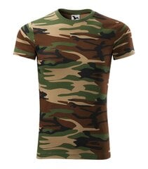 Kamufliažiniai marškinėliai vyrams Mmyts, žali kaina ir informacija | Vyriški marškinėliai | pigu.lt