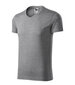 Slim Fit Marškinėliai su V formos iškirpte vyrams цена и информация | Vyriški marškinėliai | pigu.lt