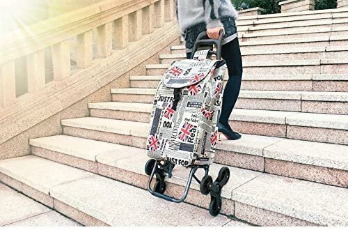 Vežimėlis - krepšys su ratukais, tinkantis laiptams Tavalax kaina ir informacija | Pirkinių krepšiai | pigu.lt