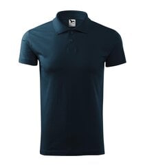 Футболка поло Single J. Polo Shirt для мужчин, темно-синяя цена и информация | Мужские футболки | pigu.lt