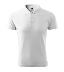 Мужская футболка поло Pique Polo Polo Shirt, белая цена и информация | Футболка мужская | pigu.lt