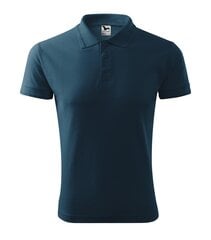 Мужская футболка поло Pique Polo Polo Shirt темно-синяя цена и информация | Футболка мужская | pigu.lt