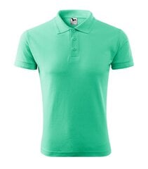 Мужская футболка поло Pique Polo Polo Shirt, mint цена и информация | Мужские футболки | pigu.lt