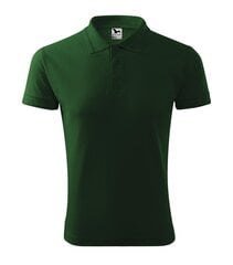 Мужская футболка поло Pique Polo Polo Shirt, цвет - зеленая бутылка цена и информация | Мужские футболки | pigu.lt
