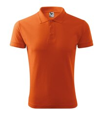 Мужская футболка поло Pique Polo Polo Shirt, оранжевая цена и информация | Мужские футболки | pigu.lt