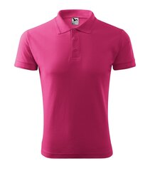 Мужская футболка поло Pique Polo Polo Shirt, magenta цена и информация | Мужские футболки | pigu.lt