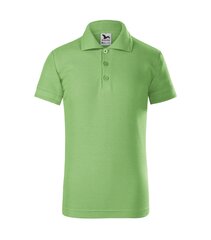 Футболка поло Pique Polo Polo Shirt  для детей, светло-зеленая цена и информация | Рубашки для мальчиков | pigu.lt
