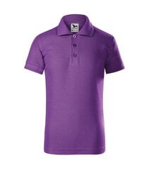 Футболка поло Pique Polo для детей, фиолетовая цена и информация | Рубашки для мальчиков | pigu.lt