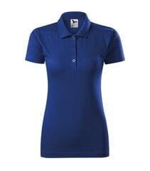 Футболка поло Single J. для женщин, ярко-синяя цена и информация | Женские блузки, рубашки | pigu.lt