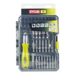 Набор профессиональных бит и головок с отверткой Ryobi RAK59SD (59 ед.) цена и информация | Механические инструменты | pigu.lt