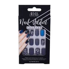 Искусственные ногти Ardell Nail Addict Premium Set Matte Blue, 24 шт цена и информация | Средства для маникюра и педикюра | pigu.lt