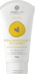 Drėkinamasis veido kremas BasiclabFamillias Cream, 75ml kaina ir informacija | Veido kremai | pigu.lt