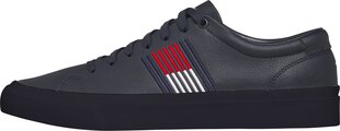 Мужские повседневные туфли Tommy Hilfiger Corporate Leather Sneaker цена и информация | Мужские ботинки | pigu.lt