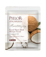 Pielor Vital Infusion Fabric Mask Moisturizing 25ml цена и информация | Маски для лица, патчи для глаз | pigu.lt