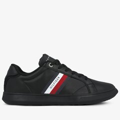 Laisvalaikio bateliai vyrams Tommy Hilfiger Essential Leather Cupsole цена и информация | Мужские ботинки | pigu.lt