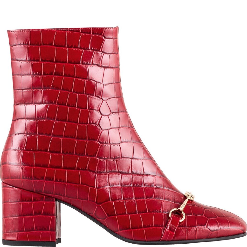 Aulinukai moterims Hogl Audfey, raudoni kaina ir informacija | Aulinukai, ilgaauliai batai moterims | pigu.lt