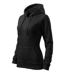 Спортивный свитер Trendy Zipper для женщин, черный цена и информация | Спортивная одежда для женщин | pigu.lt