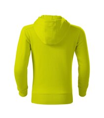 Спортивный свитер Trendy Zipper для детей, цвета лайма цена и информация | Свитеры, жилетки, пиджаки для мальчиков | pigu.lt