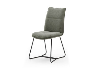 2-jų kėdžių komplektas MC Akcent Hampton S, žalias kaina ir informacija | Virtuvės ir valgomojo kėdės | pigu.lt