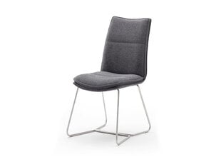 Комплект из 2 стульев MC Akcent Hampton E, черный цена и информация | Стулья для кухни и столовой | pigu.lt