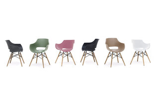 Комплект из 4 стульев MC Akcent Rockville BL, розово-красный цена и информация | Стулья для кухни и столовой | pigu.lt