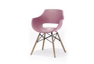 4-ių kėdžių komplektas MC Akcent Rockville BL, rožinis-raudonas kaina ir informacija | Virtuvės ir valgomojo kėdės | pigu.lt