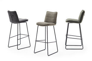 2-jų baro kėdžių komplektas MC Akcent Hampton FS, smėlio spalvos kaina ir informacija | Virtuvės ir valgomojo kėdės | pigu.lt