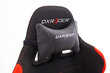 Žaidimų kėdė MC Akcent DX Racer 1, juoda/raudona kaina ir informacija | Biuro kėdės | pigu.lt