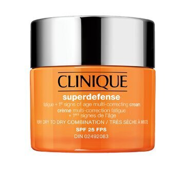 Apsauginis veido kremas Clinique Superdefense SPF25, 50 ml цена и информация | Veido kremai | pigu.lt