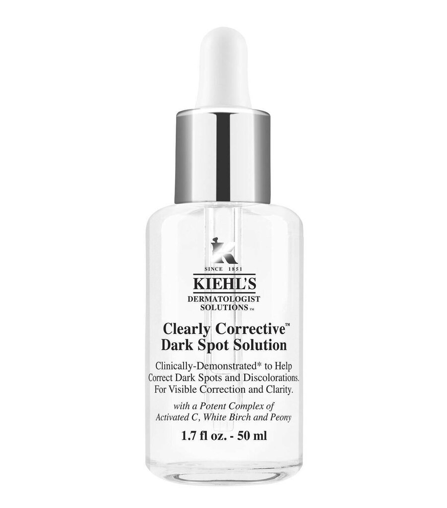 Veido serumas Kiehl's Clearly Corrective Dark Spot Solution, 50 ml kaina ir informacija | Veido aliejai, serumai | pigu.lt