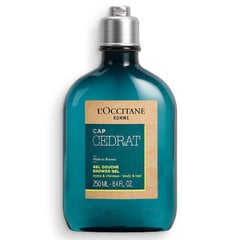 L'Occitane CAP CEDRAT Гель для душа 250ml цена и информация | Масла, гели для душа | pigu.lt