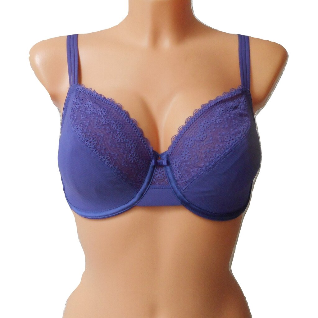 Liemenėlė Chantelle Mademoiselle 2 Section demi blue kaina ir informacija | Liemenėlės | pigu.lt