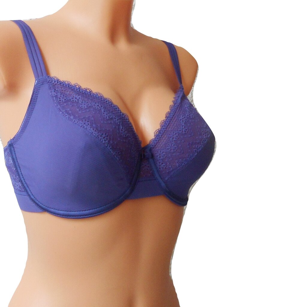 Liemenėlė Chantelle Mademoiselle 2 Section demi blue kaina ir informacija | Liemenėlės | pigu.lt