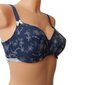 Liemenėlė Hunkemoller Emily blue print soft цена и информация | Liemenėlės | pigu.lt