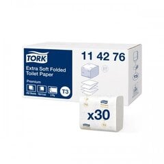 Туалетная бумага Tork 114276 PREMIUM SOFT BULK T3, 252 листа цена и информация | Туалетная бумага, бумажные полотенца | pigu.lt