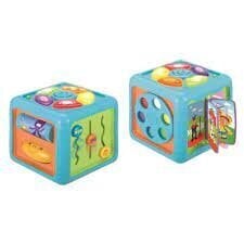 Развивающий кубик для малышей WinFun со световыми и звуковыми эффектами, 0715 цена и информация | Игрушки для малышей | pigu.lt