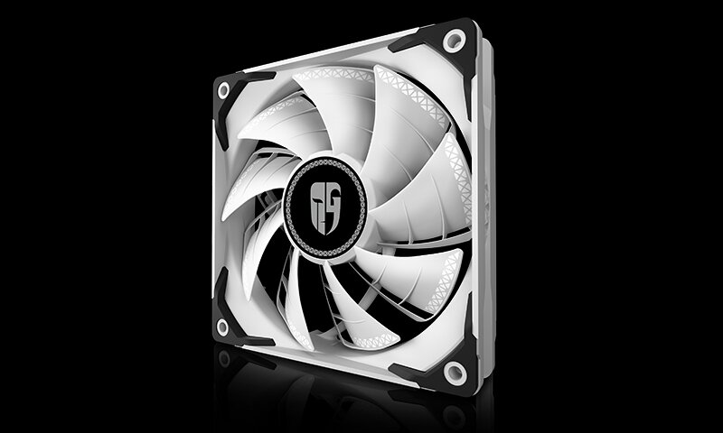 Deepcool TF120 S White Fan kaina ir informacija | Kompiuterių ventiliatoriai | pigu.lt