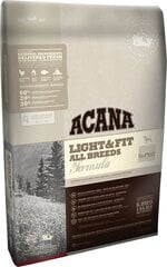 Champion Acana Adult Light & Fit antsvorio turintiems šunims su vištiena, 6 kg kaina ir informacija | Acana Gyvūnų prekės | pigu.lt