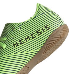 Футбольные бутсы Adidas Nemeziz 19.4 In J, зеленые цена и информация | Футбольные бутсы | pigu.lt