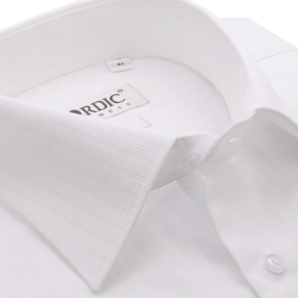 Vienspalviai marškiniai vyrams Nordic, balti цена и информация | Vyriški marškiniai | pigu.lt