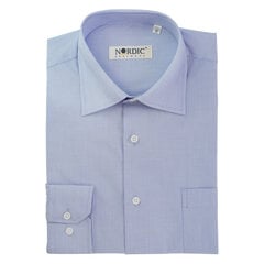 Мужская рубашка NORDIC, прямой силуэт с длинным рукавом цена и информация | Мужские рубашки | pigu.lt