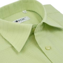 Мужская рубашка NORDIC, прямой силуэт с коротким рукавом цена и информация | Рубашка мужская | pigu.lt
