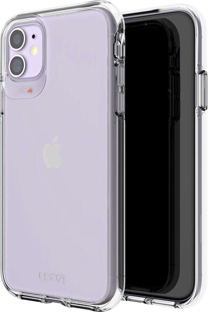 Gear4 dėklas, skirtas iPhone 11, skaidrus kaina ir informacija | Telefono dėklai | pigu.lt